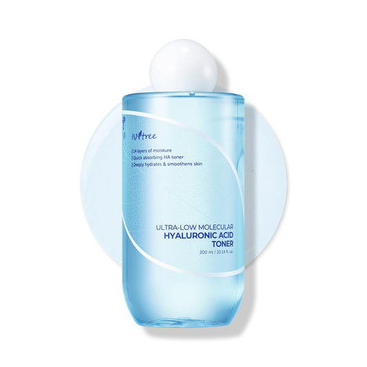 isntree ultra low molecular hyaluronic acid toner 300 ml