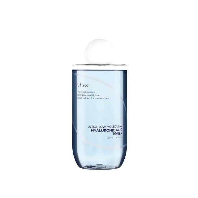 isntree ultra low molecular hyaluronic acid toner 300 ml