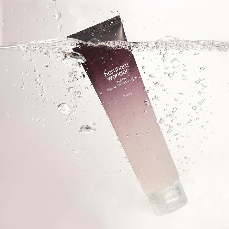 Black Rice Triple AHA Gentle Cleansing Gel - HARUHARU WONDER