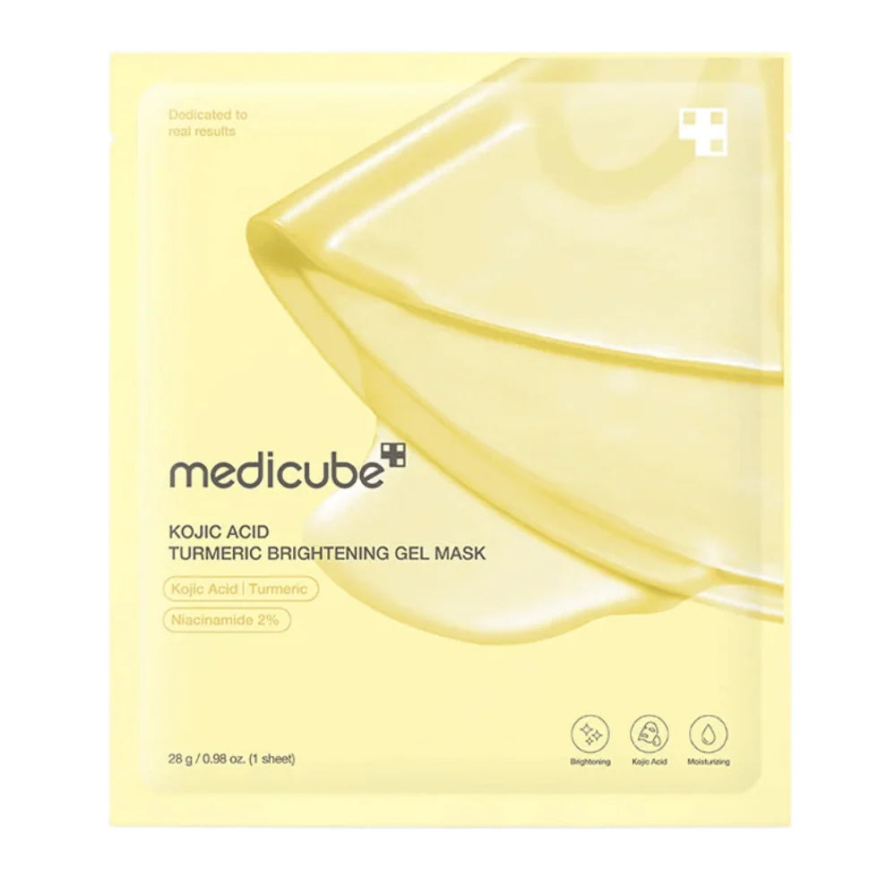 Kojic Acid Turmeric Brightening Gel Mask 1 pièce - MEDICUBE