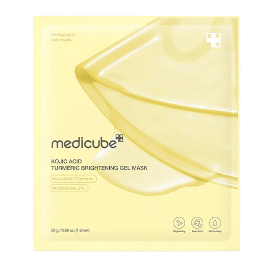 Kojic Acid Turmeric Brightening Gel Mask 1 pièce - MEDICUBE