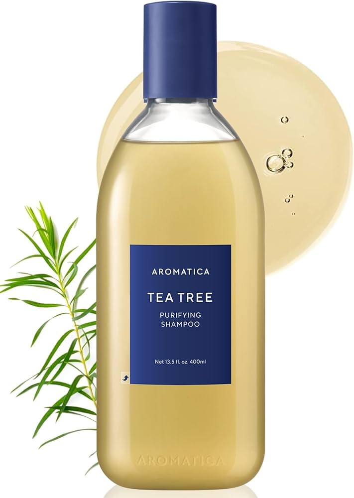 AROMATICA Tea Tree Purifying Shampoo Jumbo 400 ml - Mimi's Glow