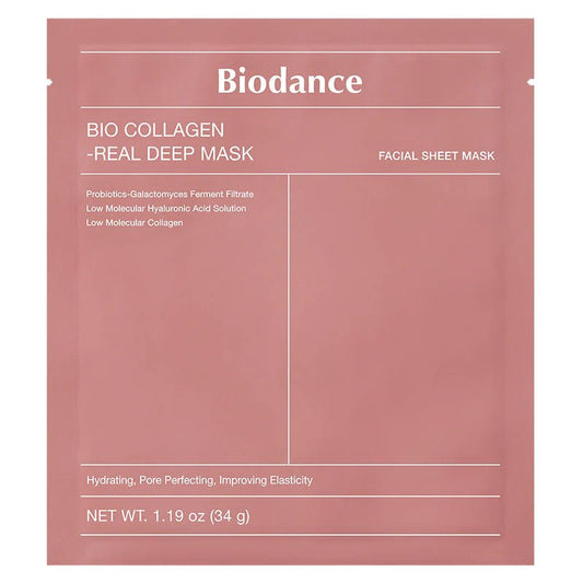 Bio - Collagen Real Deep Mask 4 pièces - BIODANCE - Mimi's Glow