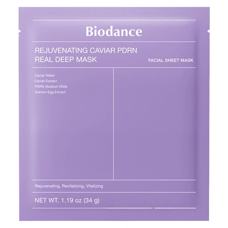 Biodance – Rejuvenating Caviar PDRN Real Deep Mask - Mimi's Glow