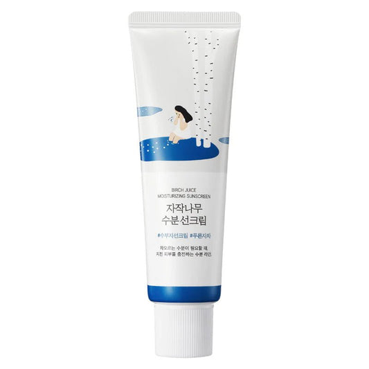 Birch Juice Moisturizing Sun Cream SP50+PA ++++ - ROUND LAB - Mimi's Glow