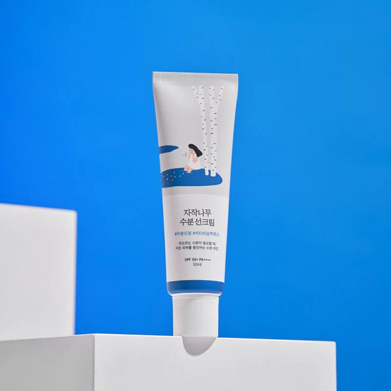 Birch Juice Moisturizing Sun Cream SP50+PA ++++ - ROUND LAB - Mimi's Glow