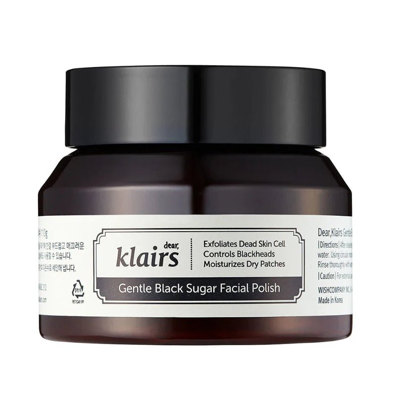 Gentle Black Sugar Facial Polish - Klairs - Mimi's Glow