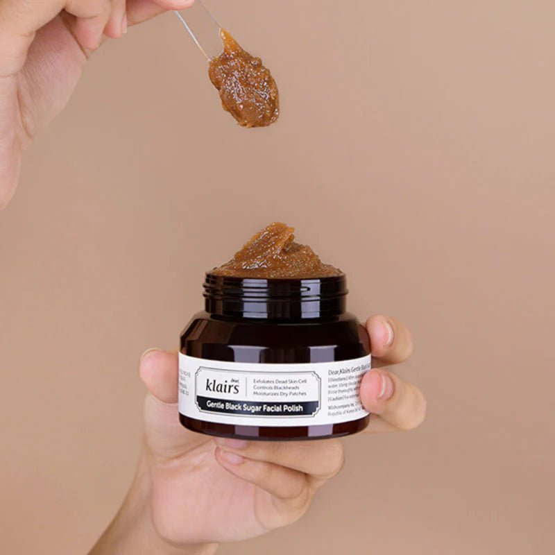 Gentle Black Sugar Facial Polish - Klairs - Mimi's Glow