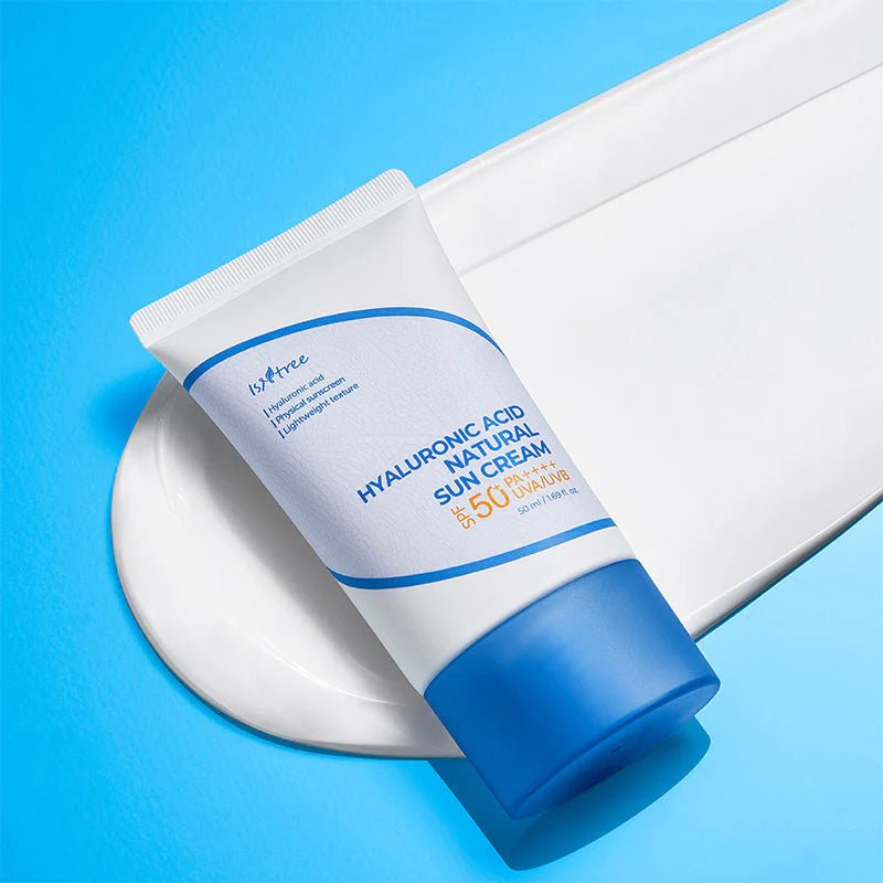 Hyaluronic Acid Natural Sun Cream SP50 + PA++++ - ISNTREE - Mimi's Glow