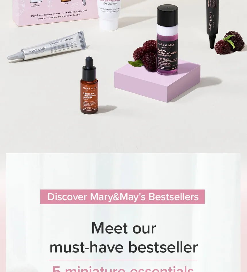 Intense Moisture Care Travel Kit - MARY & MAY - Mimi's Glow