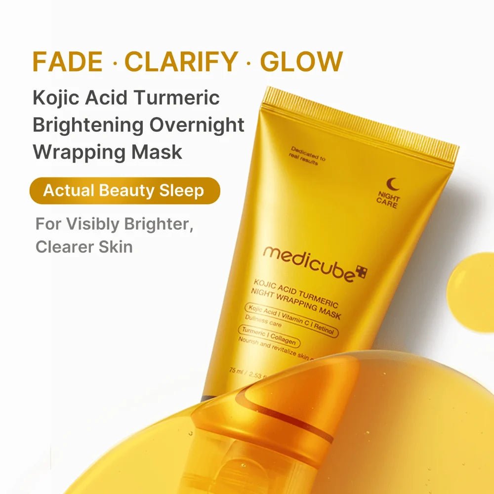 Kojic Acid Turmeric Night Wrapping Mask 75ml - Mimi's Glow
