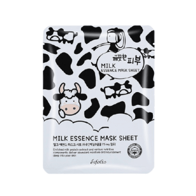 Milk Essence Mask Sheet - ESFOLIO - Mimi's Glow