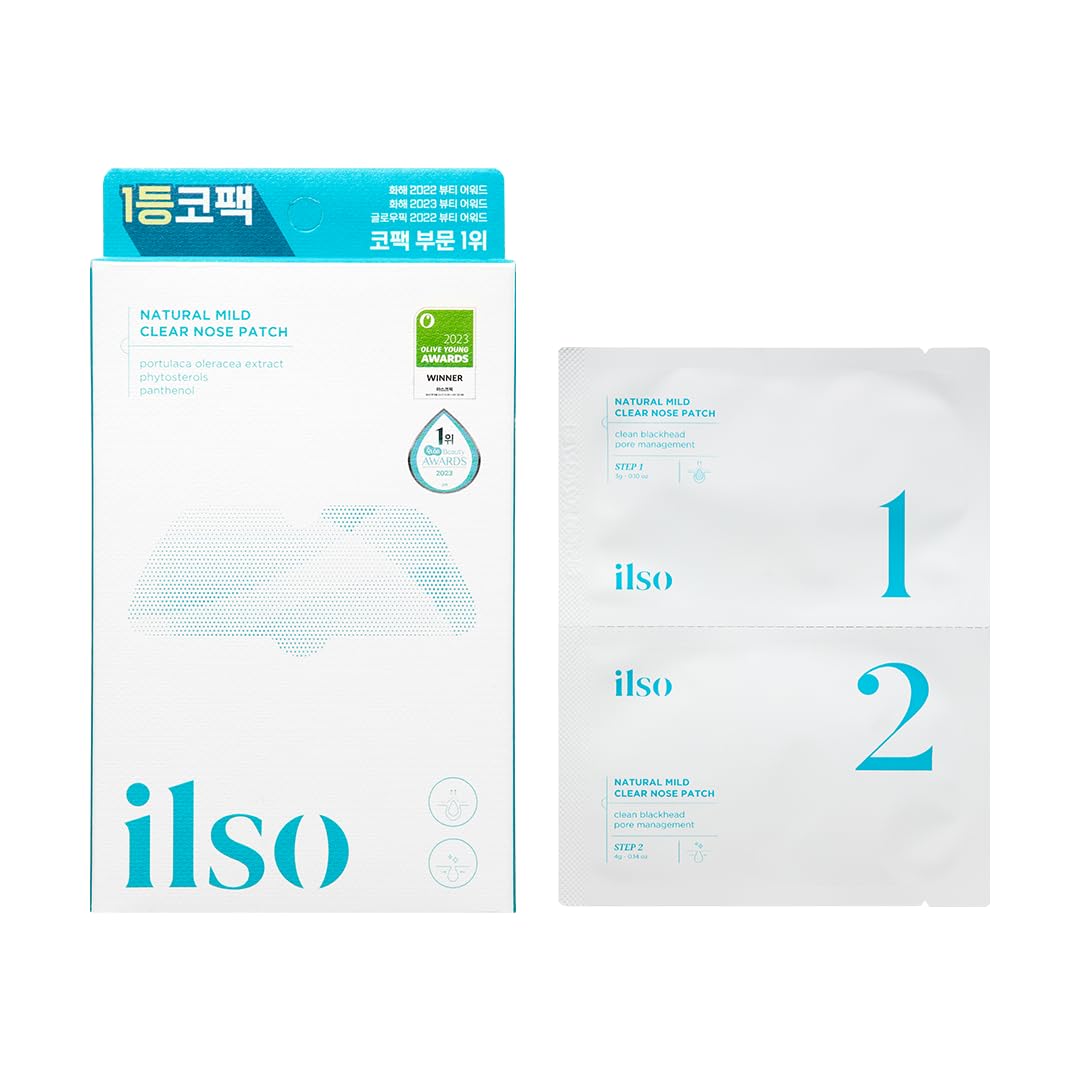 Natural Mild Clear Nose Pack ( 5 kits) - ILSO - Mimi's Glow