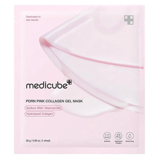 PDRN Pink Collagen Gel Mask 4 pièces - MEDICUBE - Mimi's Glow