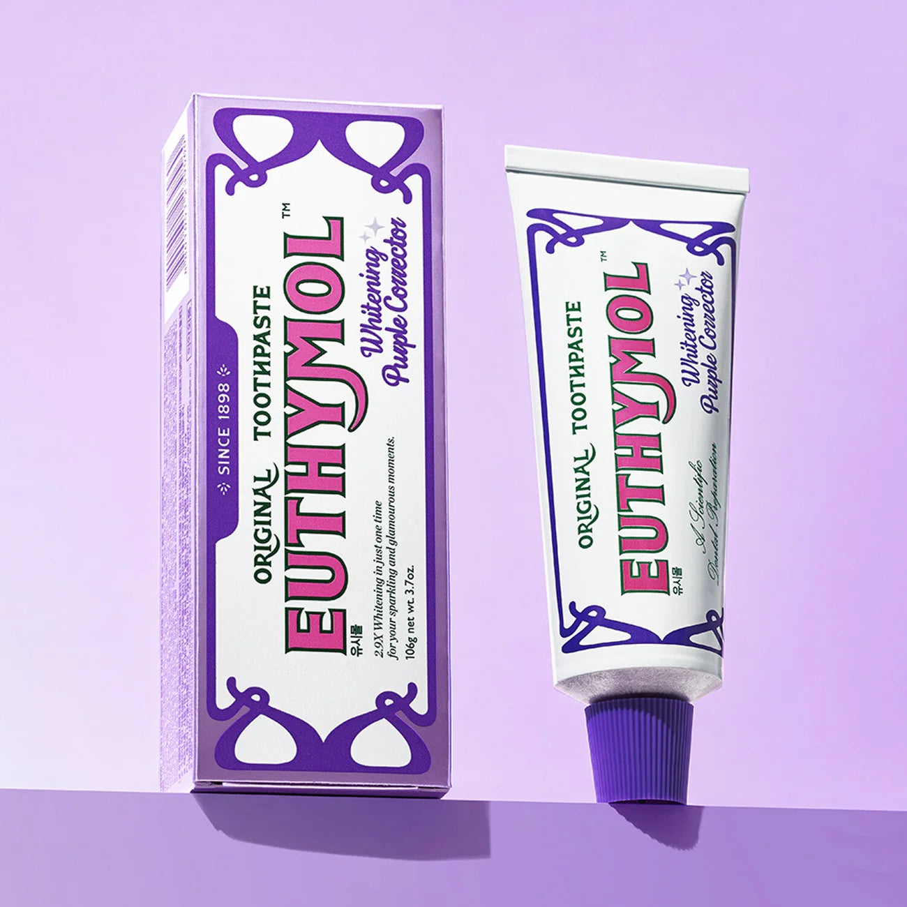 Purple Corrector Toothpaste - EUTHYMOL