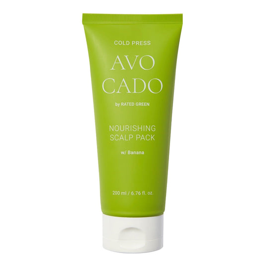 Rated Green – Cold Press Avocado Nourishing Scalp Pack – 200 ml - Mimi's Glow