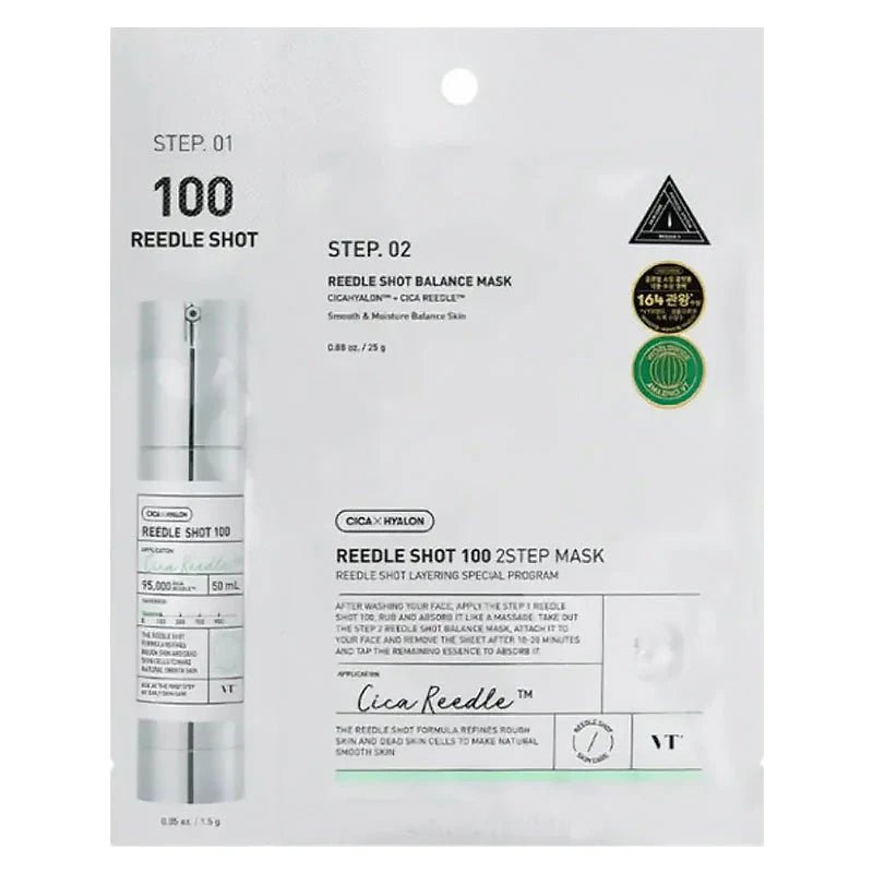 Reedle Shot 100 2 - Step Mask - VT COSMETICS - Mimi's Glow