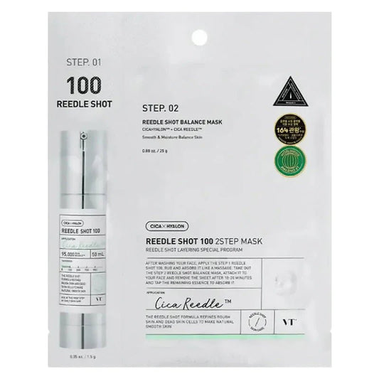 Reedle Shot 100 2 - Step Mask - VT COSMETICS - Mimi's Glow