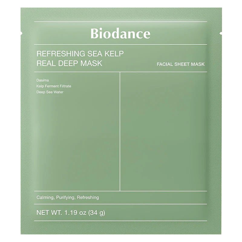 Refreshing Sea Kelp Real Deep Mask 1 piece - Mimi's Glow