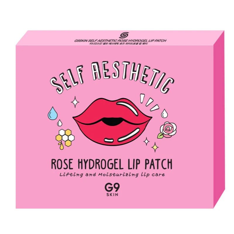 Self Aesthetic Rose Hydrogel Lip Patch - G9SKIN - Mimi's Glow