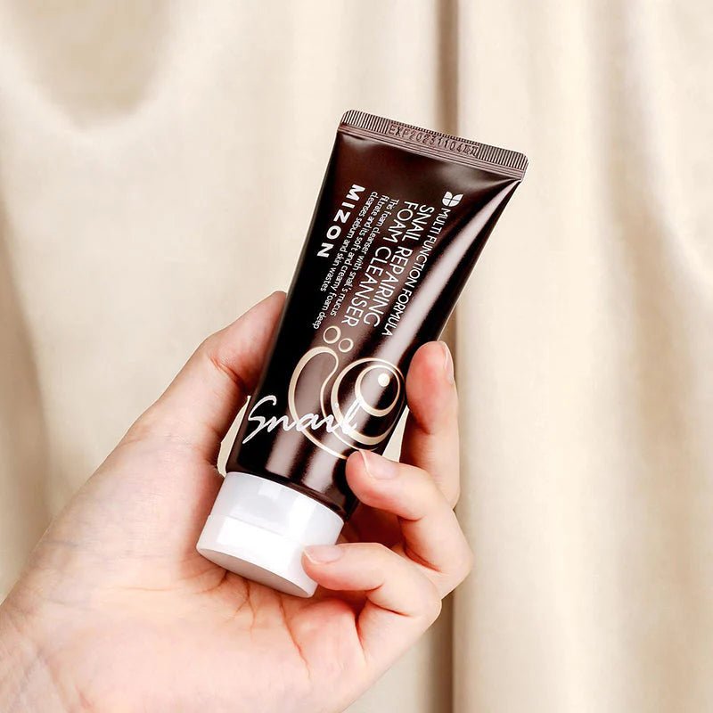 Snail Repairing Foam Cleanser - MIZON - Mimi's Glow