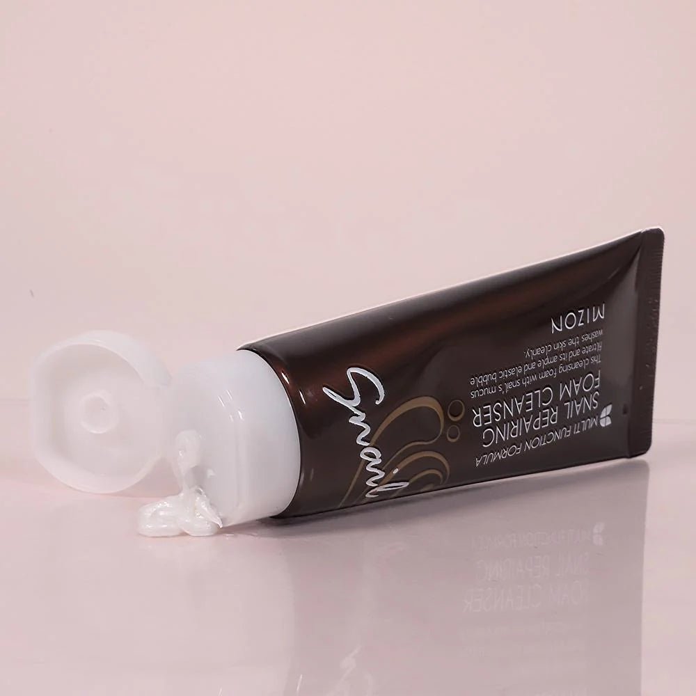 Snail Repairing Foam Cleanser - MIZON - Mimi's Glow