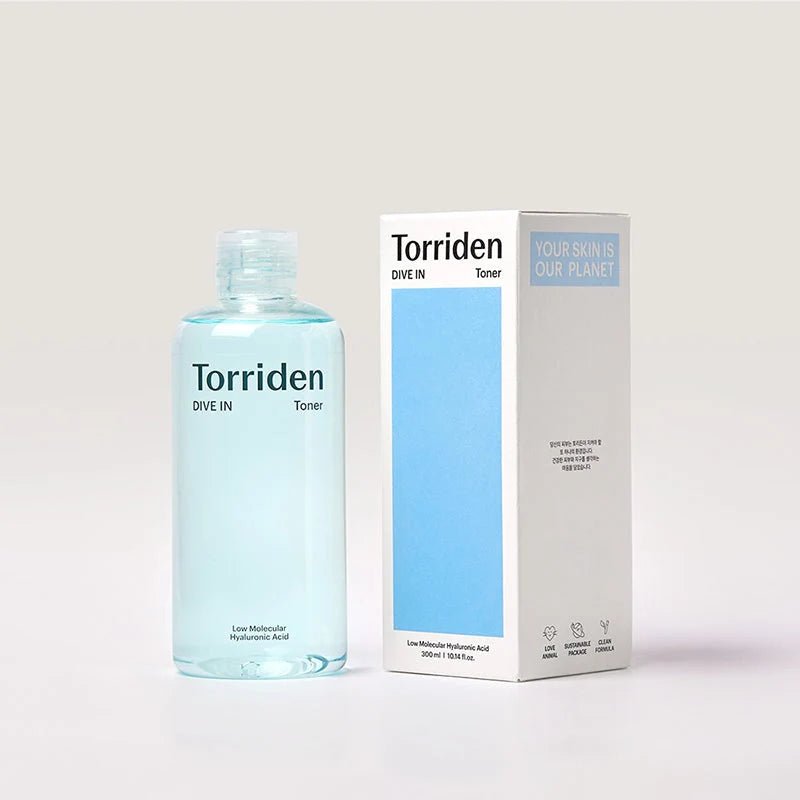 Torriden – Dive In Low Molecular Hyaluronic Acid Toner 300ml - Mimi's Glow