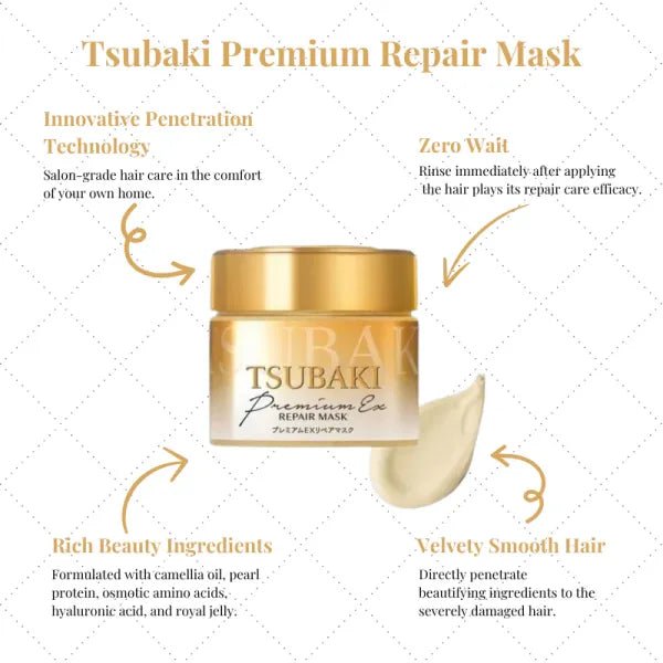 TSUBAKI – Premium Ex Repair Mask - 180g - Mimi's Glow